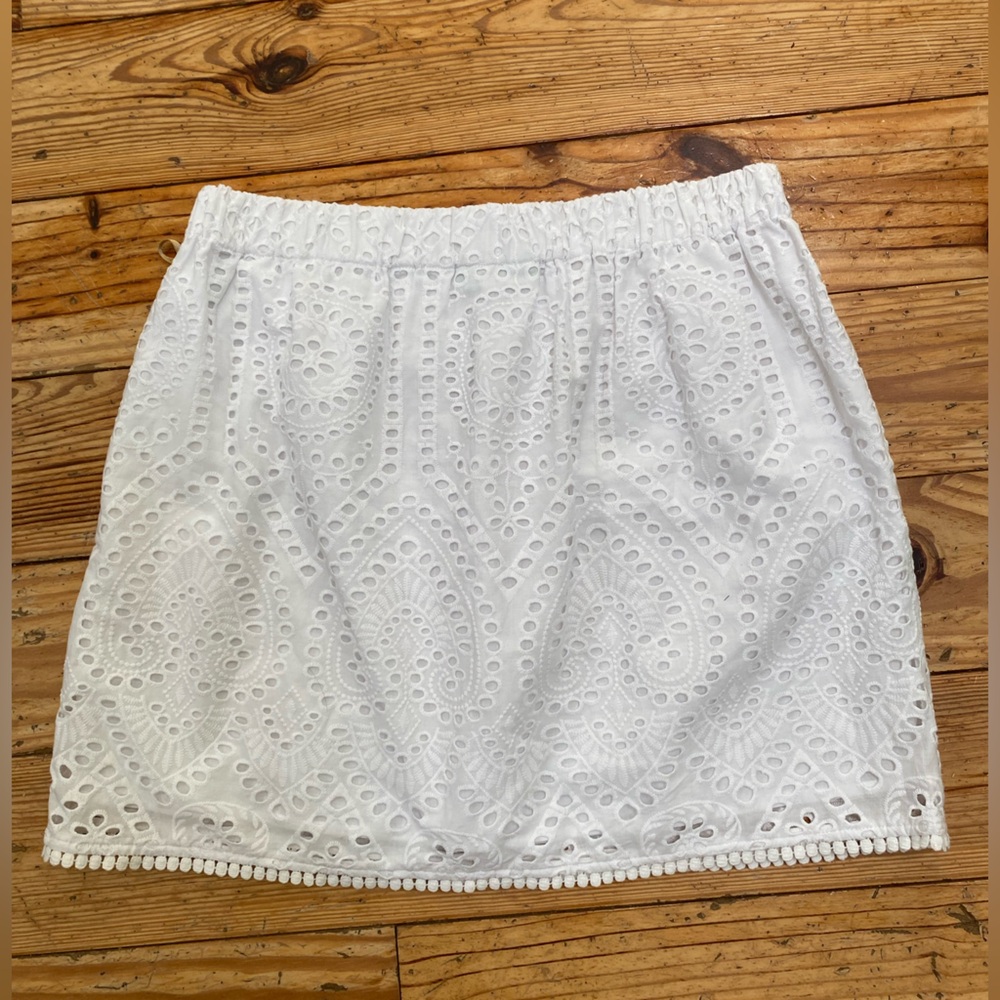 RYEGRASS | NWT eyelet lace skirt